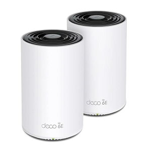 �y���������zWiFi ���[�^�[ ���b�V��wifi ���� WiFi6E AXE5400 2.5G�|�[�g IPv6�Ή� �g���C�o���h �������[�^�[ �X�}�[�g�z�[���Ή� AXE5400 2402+2402+574Mbps 1�� Deco XE75 �S2��