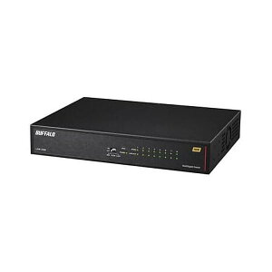�y���������zBUFFALO 10Gbps�Ή� 8�|�[�g �X�C�b�`���O�n�u LXW-10G8 [�u���b�N]