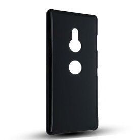 【送料無料】対応 Sony Xperia XZ3/SO-01L 用ケース TPU素材 耐衝撃 薄型 全面保護カバー 指紋防止 Xperia XZ3/SO-01L SOV39 801SO カバー ブラック 落下防止 指紋防止 ワイヤレス充電（黒） 全40サイズ