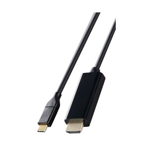 �y���������zusb c �ϊ��P�[�u�� 2m Type-C to HDMI 4K(3840×2160px)/60Hz �}���`�f�B�X�v���C �~���[�����O �yiPhone MacBook iPad Android ���ɑΉ��z �u���b�N MPA-CHDMI20BK2 �S1�F �S3�T�C�Y