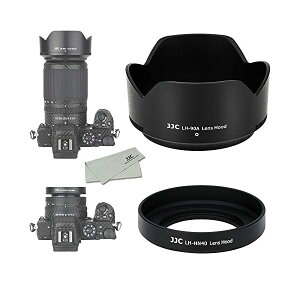 �y���������z(1+1) ABS �˂����ގ� + ABS �t�� �����Y�t�[�h Nikon HN-40 & HB-90A �݊� Nikkor Z DX 16-50mm & 50-250mm �����Y �p Nikon Z50II Z30 Z50 �f���A�������Y�L�b�g �ɑΉ�