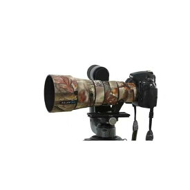 【送料無料】防水 レンズコート Nikon AF-S 500mm F5.6E PF ED VR 対応 - ブラウンジャングル 全3色