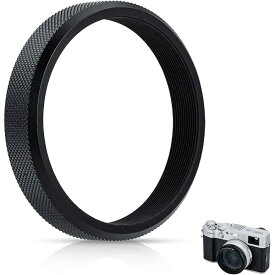 【送料無料】【アップグレード版】 49mmアダプターリング 富士フイルム Fuji X100VI / X100V / X100F / X100T / X100S / X100 / X70に対応 AR-X100 互換 純正のリングキャップFLCP-49併用可能 アルミニウム 全2色