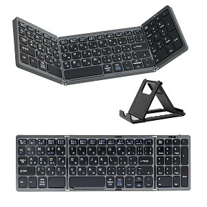 �y���������z�L�[�{�[�h Bluetooth ���C�����X �܂肽���� �e���L�[�t�� ���{��z�� 3��ؑ� Type-C�[�d iPad/PC�Ή� �S1�T�C�Y