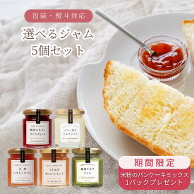 【期間限定プレゼント同梱】ジャムギフト 選べる5点セット 野菜×フルーツのジャム ミックスナッツの蜂蜜漬け 瓶入り トッピングミックスナッツ 送料無料