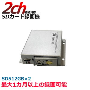 hƃJp 2Ch SDJ[h R[_[ 248fΉ ^ 8MP͑Ή SD 512GB×2  ^@ av-sd2chmb