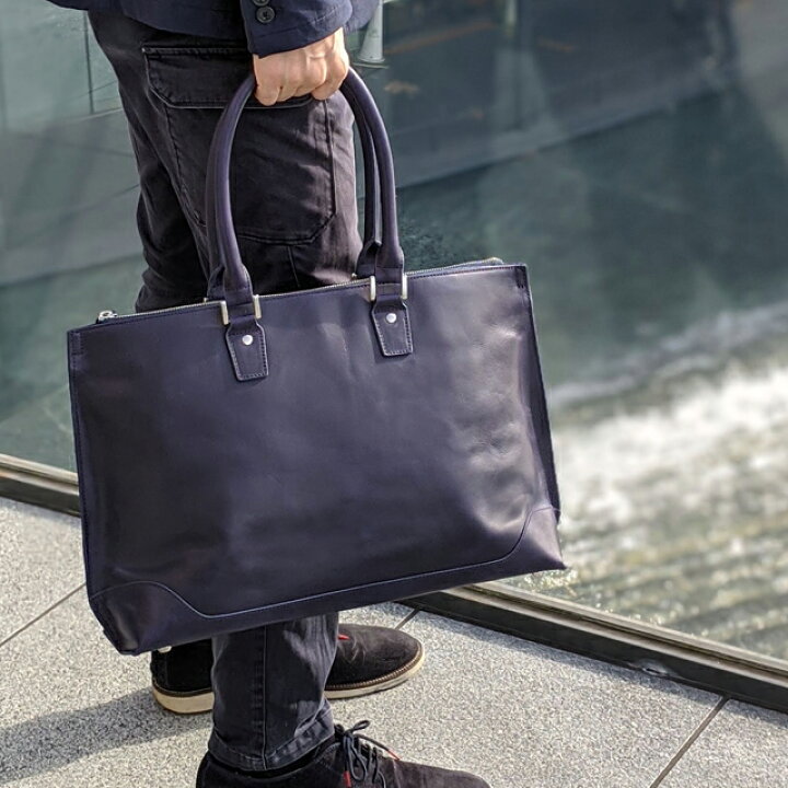 正規品】AIZAWA レザートートバッグ 本革 】革にこだわる オールレザー 