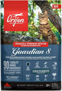 ���K�i Orijen �J�i�_�Y �I���W�� �K�[�f�B�A��8 �L�p 4.5kg �v���~�A���t�[�h �L���b�g�t�[�h �S�L�� �S�N��Ώ� �L�p�h���C�t�[�h �����h�{�H Guadian8 Cat �ܖ������F2027�N02��01��