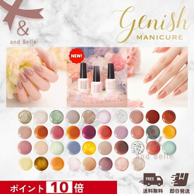 【ポイント10倍】【秋の新色追加】ジーニッシュ (ポスト配送送料無料) セルフネイル ネイルグロス ネイル GENISH MANICURE ジーニッシュ 選べる