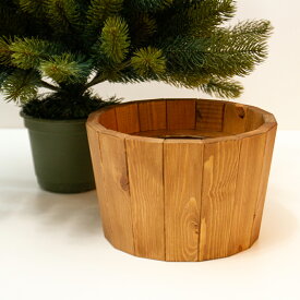 WOLA・Sサイズ（ブラウン）クリスマスツリー用 足元カバー【RS GLOBALTRADE 90cm用】