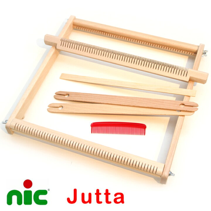 楽天市場】ユッタ/jutta【ドイツ製の木製織り機】【織り方説明書・DVD 