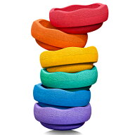 [Original] Rainbow Classic [6pcs]/ スタッキングストーン・レインボークラシック【Stapelstein/シュタ…