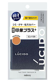 LUCIDO(ルシード) フェイスカバーコンパクト 01 コンシーラー 無香料 明るめな肌色 4グラム (x 1)