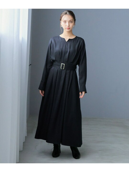 楽天市場】【SALE／9%OFF】ツイードフウタックワンピース Andemiu 