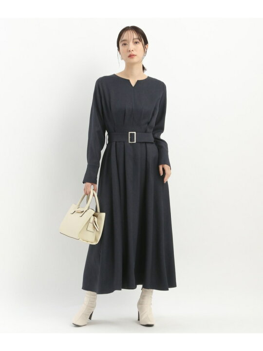 楽天市場】【SALE／9%OFF】ツイードフウタックワンピース Andemiu 