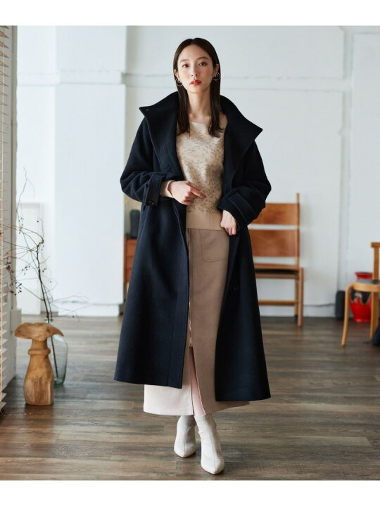 楽天市場】【SALE／50%OFF】(W)モッサスタンドコート Andemiu 