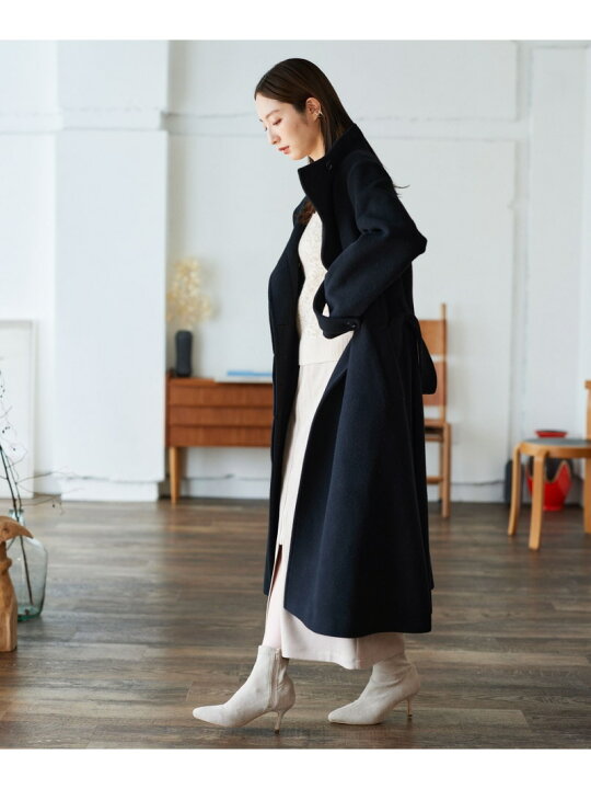 楽天市場】【SALE／50%OFF】(W)モッサスタンドコート Andemiu 