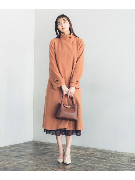 楽天市場】【SALE／50%OFF】(W)モッサスタンドコート Andemiu 