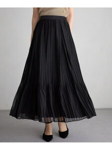 �ySALE�^30%OFF�z�P�V�v���[�c�t���A�X�J�[�g Andemiu �A���f�~���E �X�J�[�g �����O�E�}�L�V�X�J�[�g �z���C�g �u���b�N�yRBA_E�z�y���������z[Rakuten Fashion]