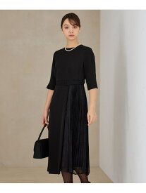 【T.P.O】サイドレースワンピース Andemiu アンデミュウ ワンピース・ドレス ワンピース ブラック ネイビー【送料無料】[Rakuten Fashion]