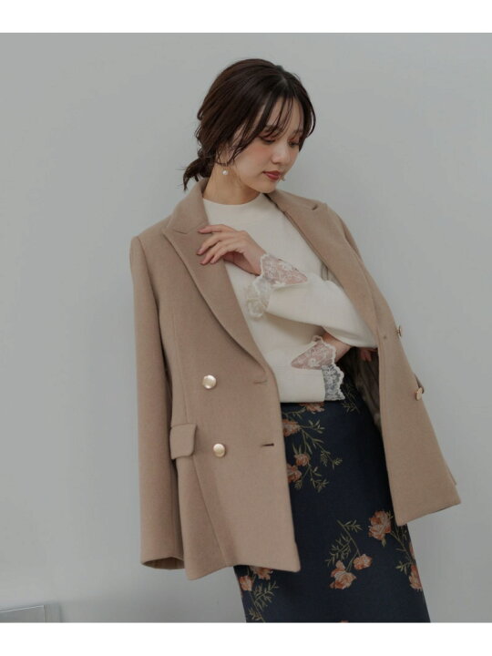 楽天市場】【SALE／50%OFF】キンボタンメルトンダブルジャケット 