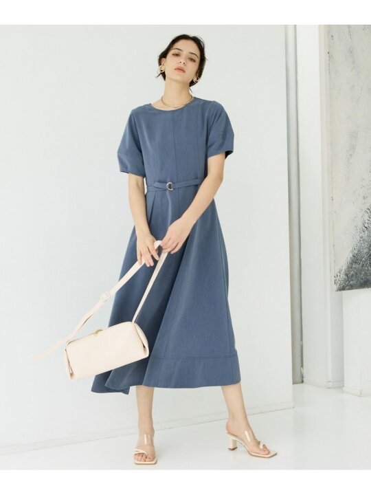 楽天市場】【SALE／27%OFF】デニムフウキリカエワンピース Andemiu 