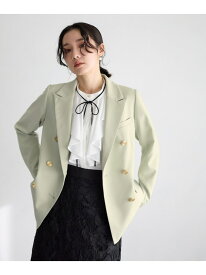 キンボタンジャケット Andemiu アンデミュウ ジャケット・アウター テーラードジャケット・ブレザー ネイビー グリーン ホワイト ベージュ【送料無料】[Rakuten Fashion]