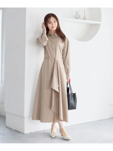 �ySALE�^50%OFF�z���b�t���t���������s�[�X Andemiu �A���f�~���E �����s�[�X�E�h���X �����s�[�X �O���[ �x�[�W�� �u���[�yRBA_E�z�y���������z[Rakuten Fashion]