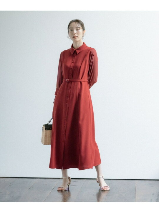 楽天市場】【SALE／50%OFF】ソデシアーシャツワンピース7分袖 Andemiu 