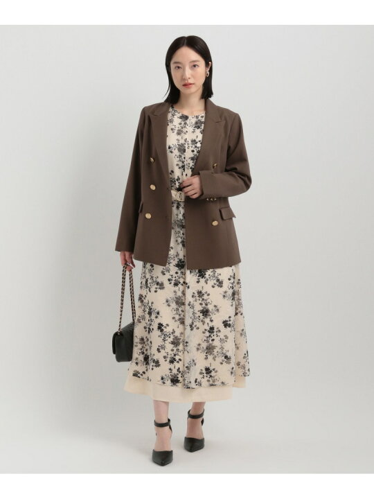 楽天市場】【SALE／50%OFF】フラワーノースリーブワンピース Andemiu 