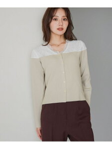�ySALE�^20%OFF�z���[�X�L���J�GV�l�b�N�J�[�f�B�K�� Andemiu �A���f�~���E �g�b�v�X �j�b�g �u���b�N �O���[ �l�C�r�[�yRBA_E�z�y���������z[Rakuten Fashion]