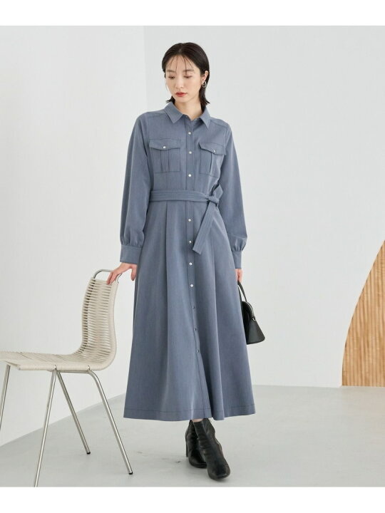 楽天市場】【SALE／50%OFF】サファリステッチシャツワンピース Andemiu 