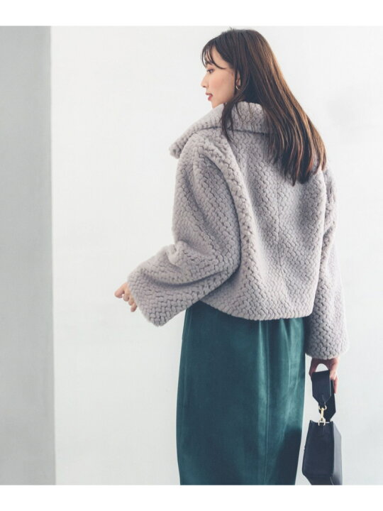 楽天市場】【SALE／20%OFF】(W)ポコポコショートファーコート Andemiu 