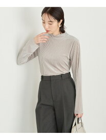 【SALE／25%OFF】シアーベロアカットソー Andemiu アンデミュウ トップス カットソー・Tシャツ ブラウン ブラック グレー ブルー【RBA_E】[Rakuten Fashion]