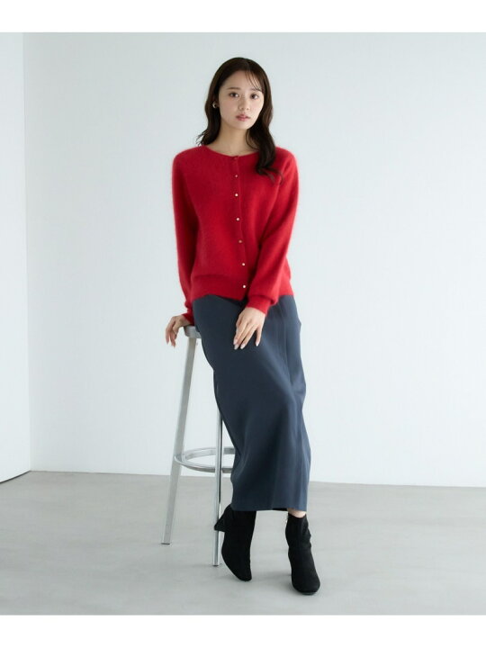 楽天市場】【SALE／11%OFF】アンゴラ2WAYカーディガン Andemiu 