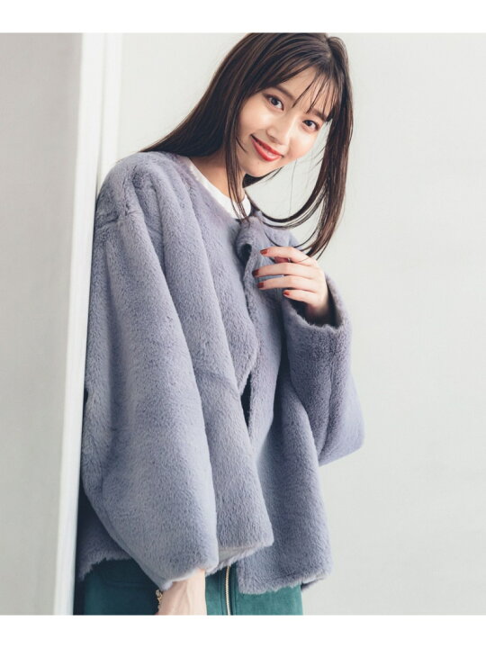 楽天市場】【SALE／20%OFF】(W)リバーシブルファーコート Andemiu 