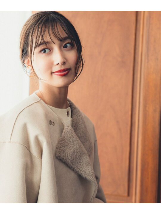 楽天市場】【SALE／50%OFF】(W)リバーシブルファーコート Andemiu 