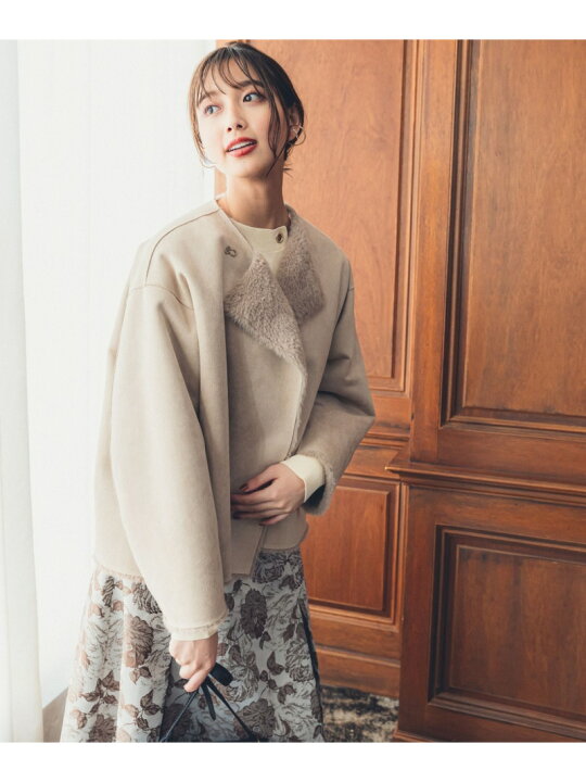 楽天市場】【SALE／50%OFF】(W)リバーシブルファーコート Andemiu 