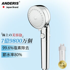 シャワーヘッド マイクロナノバブル 節水 塩素 除去 高洗浄力 手元止水 シャワーヘッド マイクロバブル ナノバブル 美容 水圧 強い シャワー ミスト 毛穴 ケア 汚れ 除去 美肌 保湿 節水シャワーヘッド 3段階モード ナノバブルシャワー ヘッド 増圧