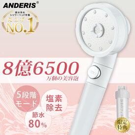 【25年最新モデル★爆安セール7,980円⇒1,900円】 シャワーヘッド マイクロナノバブル 節水 高洗浄力 手元止水 毛穴 ケア 汚れ 除去 美肌 保湿 シャワーヘッド 5段階モード シャワー シャワー インターフェース ナノバブルシャワー ヘッド