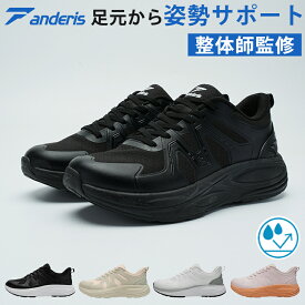 【SS限定9,280円】anderis 【立ったまま履ける】 スニーカー メンズ CUSH-NEXUS 3 ダイエットシューズ 体幹 スニーカー スリッポン ウォーキングシューズ ランニングシューズ ダイエットスニーカー シューズ 運動靴 撥水 軽量 2e 幅広 外反母趾 姿勢矯正 黒 ハンズフリー