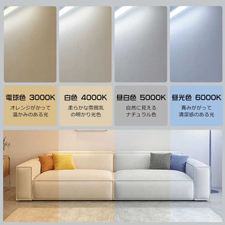 楽天市場】【20本セット】LEDベースライト 40W形 器具一体 1200mm 消費 