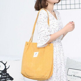 ＼今だけポイント10倍 更にクーポン配布／ A4 トートバッグ レディース キャンバス 大容量 大きめ 無地 A4 ポケット マザーズバッグ シンプル ハンドバッグ おしゃれ エコバッグ 買い物 普段使い 通勤 通学 肩掛け コーデュロイ バッグ 手提げ トート 可愛い かわいい 鞄