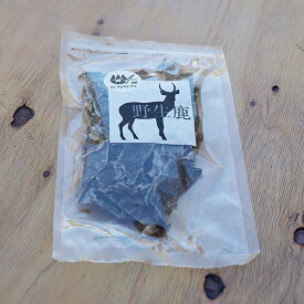 鹿肉 野生鹿【ふりかけ（チップ）】 犬用 ジャーキー おやつ 国産 無添加 無着色 ご褒美 しつけ トリーツ 小型犬 中型犬 大型犬 ジビエ 高たんぱく 低カロリー 低脂肪