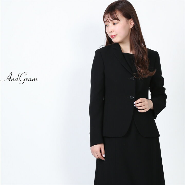 楽天市場 喪服 礼服 レディース ブラックフォーマル パンツ 3点スーツ ワンピース 黒 上品 小さいサイズ 大きいサイズ おしゃれ お葬式 法事 お通夜 七五三 入学式 卒業式 お宮参り 前開き お呼ばれ セレモニー Andgram