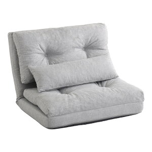 クッション付きソファベッド 折りたたみ 1.5人掛け 80cm幅 リクライニング 3way ソファ コンパクト Paljon 一人暮らし ソファーベッド カバーリング ファブリック 布 カウチ 座椅子 チャコールグ