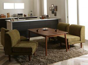 こたつもソファも高さ調節できるソファダイニングこたつセット 5点セット 4人 4人掛け 4人がけ テーブル+1Pソファ4脚 幅135cm 天然木 木製 ダイニングテーブルセット 食卓テーブルセット ダイ