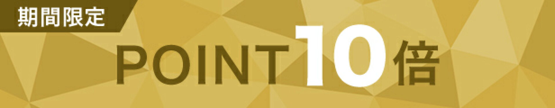 期間限定ポイント10倍