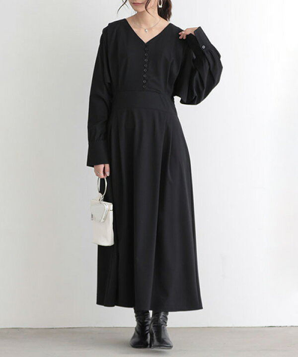 楽天市場】オケージョン フォーマル ワンピース パフスリーブ  