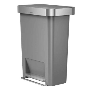 �y���K�i�z�y���K�̔��X�zsimplehuman �k �V���v���q���[�}�� �n�C�u���b�h �X�e�b�v�J�� 45L �l �W�t���S�~�� �_�X�g�{�b�N�X �y�_�����S�~�� �y�_���t�� 45���b�g�� ��������h�~ �L�b�`�� ��